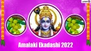 Amalaki Ekadashi 2022 Wishes & Photos: WhatsApp Stickers, Lord Vishnu HD Images, Quotes, Messages and SMS for the Auspicious Day