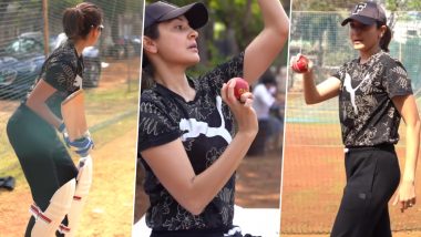 Chakda Xpress: Anushka Sharma Shares Glimpse of Preparations for Her Role of Jhulan Goswami, Says ‘Get-Sweat-Go!’ (Watch Video)