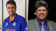 Ravi Ashwin Reveals Kapil Dev Sent Him Hand-Written Note for Surpassing Him As India&rsquo;s Second-Highest Wicket Taker in Tests