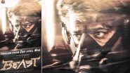 Beast: Thalapathy Vijay and Pooja Hegde&rsquo;s Film Trailer to Release On April 2 (Watch Motion Poster)