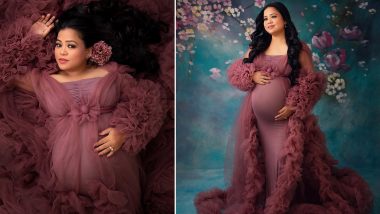 Bharti Singh Looks Beautiful As She Flaunts Her Baby Bump in Maternity Photoshoot (View Pics)