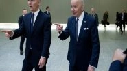 World News | Biden, Stoltenberg Discuss Ukraine Ahead of NATO Summit on Russia's Invasion