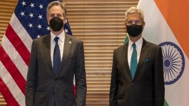 World News | Blinken, Jaishankar Review 'shared Efforts' in Indo-Pacific