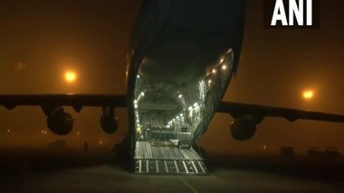 India News | Operation Ganga: Air Force Joins Evacuation Efforts as Its C-17 Aircraft Leaves for Romania