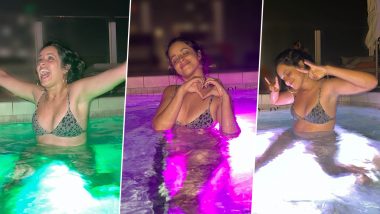 Camila Cabello Chills Inside a Pool in Bikini As She Thanks Fans for Showering Love on ‘Bam Bam’ (View Pics)