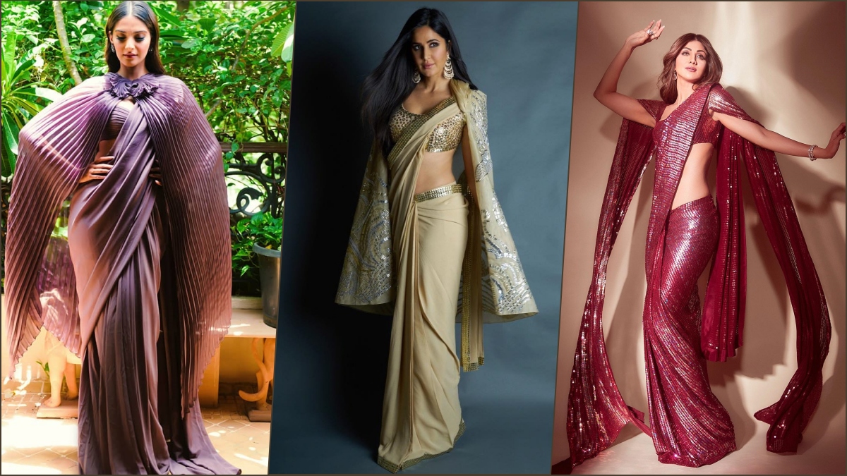 Saree Draping Style: From Cape Drape to Dhoti Style, 7 Celebrity