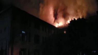 India News | J-K: Massive Fire Breaks out at Srinagar Hospital