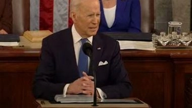 World News | Biden Blames Russia for 'devastating Abuses of Human Rights' in Ukraine