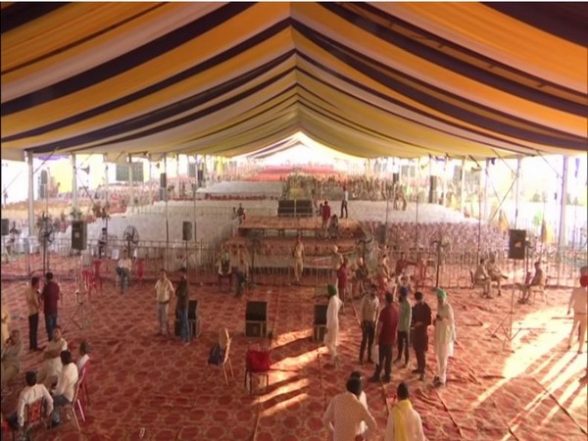 India News | Preparations Underway in Khatkar Kalan for Punjab CM-designate Bhagwant Mann's Swearing-in Ceremony - Vimarsana News