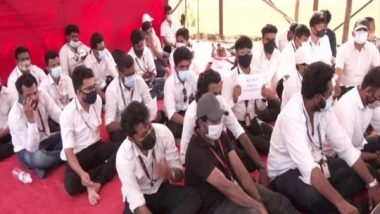 India News | Aircraft Technicians Continue Strike in Mumbai