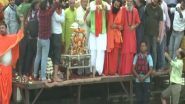India News | Uttarakhand CM Dhami Performs Ganga Arti After Oath-taking Ceremony