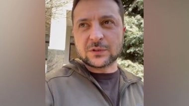 World News | Zelenskyy Dismisses Reports of Surrendering as 'childish Provocation'