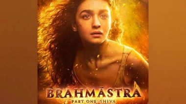 Entertainment News | Alia Bhatt's First Look from 'Brahmastra' Unveiled on Her Birthday