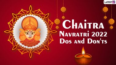 Chaitra Navratri 2022 Dos and Don'ts: From Ghatasthapana Muhurat to Maa Durga Idol, Important Things to Note During The Nine-Night Festival