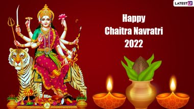 Happy Chaitra Navratri 2022 Wishes: Download Navratri Message for WhatsApp in Hindi and English, Maa Durga Images, HD Wallpapers, Status and SMS To Celebrate the Festival