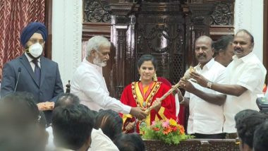 R Priya, 28-Year-Old, Sworn in as Chennai's Youngest Mayor