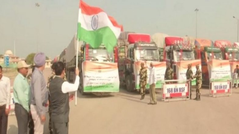 India Sends 5th Consignment of 2,000 Metric Tonnes of Wheat to Afghanistan