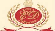 India News | ED Files Case Under PMLA in Money-laundering Case