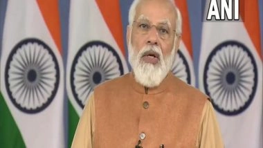 World News | PM Modi Lauds Indian Embassy in Doha, Qatar for Yoga Event