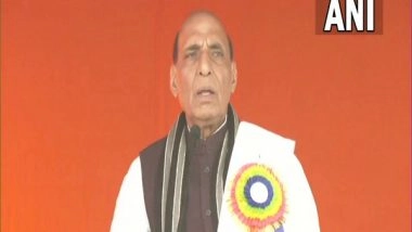 World News | Rajnath Singh Wishes 'speedy' Recovery for Israeli PM Who Tested Positive for COVID
