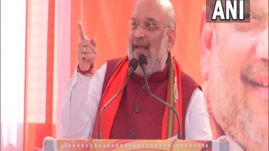 India News | UP Now Makes Missiles to Protect India Instead of Illegal Weapons to Scare People, Says Amit Shah