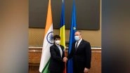 World News | Scindia Meets Romanian PM, Thanks Him for Facilitating Safe Evacuation of Indian Nationals from Ukraine