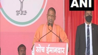 India News | UP Assembly Polls: Yogi Adityanath Attacks Opposition; Urges People to Vote Against 'parivarwaad', Anarchy