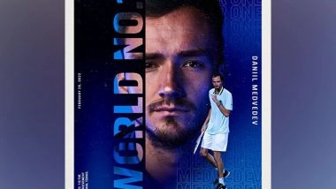 Sports News | Huge Honour to Become World No.1, Says Daniil Medvedev