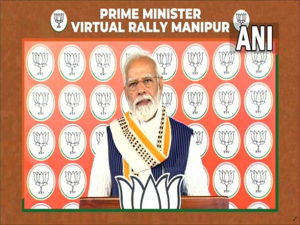 India News | Congress Looted Manipur, Derailed Development Works, Charges PM Modi - Vimarsana News