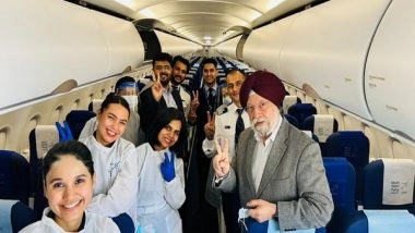 World News | Ukraine Crisis: Hardeep Singh Puri Leaves for Budapest to Aid Evacuation of Stranded Indians