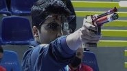 Sports News | ISSF World Cup: Saurabh Chaudhary Wins India's First Gold in Cairo