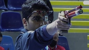 Sports News | ISSF World Cup: Saurabh Chaudhary Wins India's First Gold in Cairo