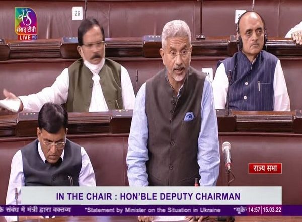 World News | Jaishankar Says 147 Foreign Nationals from 18 Countries Evacuated from Conflict Situation in Ukraine, Brought to India