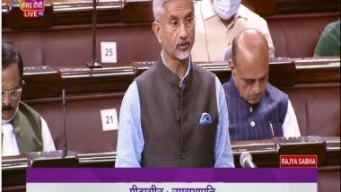 World News | India Evacuated Foreign Nationals Also from Conflict-torn Ukraine: Jaishankar in Rajya Sabha