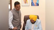 India News | Punjab to Work for 'pro-people Policies,' Says CM Bhagwant Mann After Assuming Office