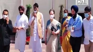 India News | Sonia Gandhi Holds Meeting with Congress MPs from Punjab