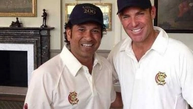 Sports News | Sachin Tendulkar Mourns Shane Warne's Unfortunate Demise: 'Indians Have Special Place for You'
