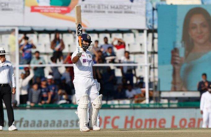 Rishabh Pant Misses Out on Century by Just Four Runs, Departs for 96 in IND vs SL Mohali Test