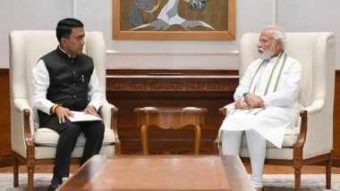India News | CM Pramod Sawant Briefs PM Modi on BJP's 'strong Performance' in Goa Assembly Polls
