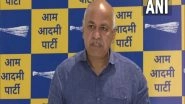 India News | 'EC is Afraid of Central Govt': Manish Sisodia on Poll Body Not Declaring Date of MCD Elections