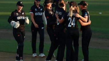 Sports News | Women's CWC: Amelia Kerr All-round Show Helps New Zealand in Thrashing India by 62 Runs