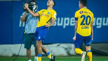 Sports News | ISL, SF-1 1st Leg: Sahal Goal Helps Kerala Take Upper Hand over Jamshedpur