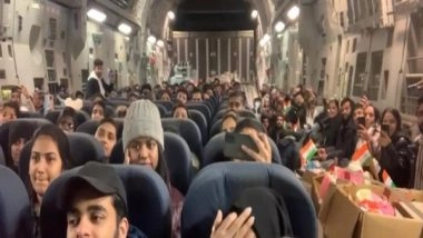 World News | Operation Ganga: 600 Indian Citizens Flown out of Poland in Three Special Flights