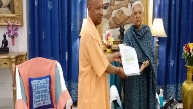 India News | Yogi Adityanath Tenders His Resignation to Governor Anandiben Patel