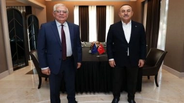 World News | Top Turkish Diplomat, EU Foreign Policy Chief Discuss Ukraine in Antalya