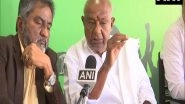 India News | No Pre-poll Alliance, Deve Gowda Says JD (S) Will Go Solo in Karnataka Polls