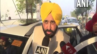 India News | Bhagwant Mann Meets AAP MP Sanjay Singh Ahead of Tendering Resignation from Lok Sabha
