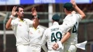 Sports News | Pak Vs Aus, 2nd Test: Defeat Looms Large on Hosts as Visitors Extend Lead to 489 Runs (Stumps, Day 3)
