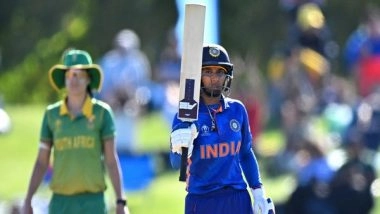 Sports News | Mithali Raj Becomes Oldest Indian Cricketer to Score Half-century in Women's WC