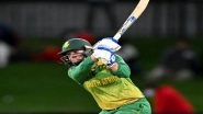 Sports News | Women's CWC: SA's Mignon Du Preez Feels 'fortunate' for Team's Support in Tournament